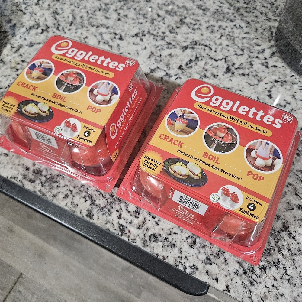 Egglettes Hard Boiled Egg Cookers Set Of 2